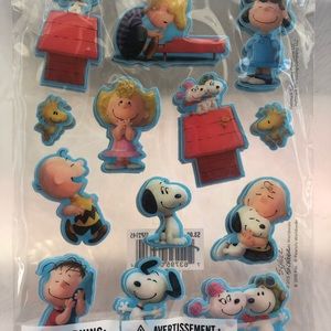Snoopy puffy stickers